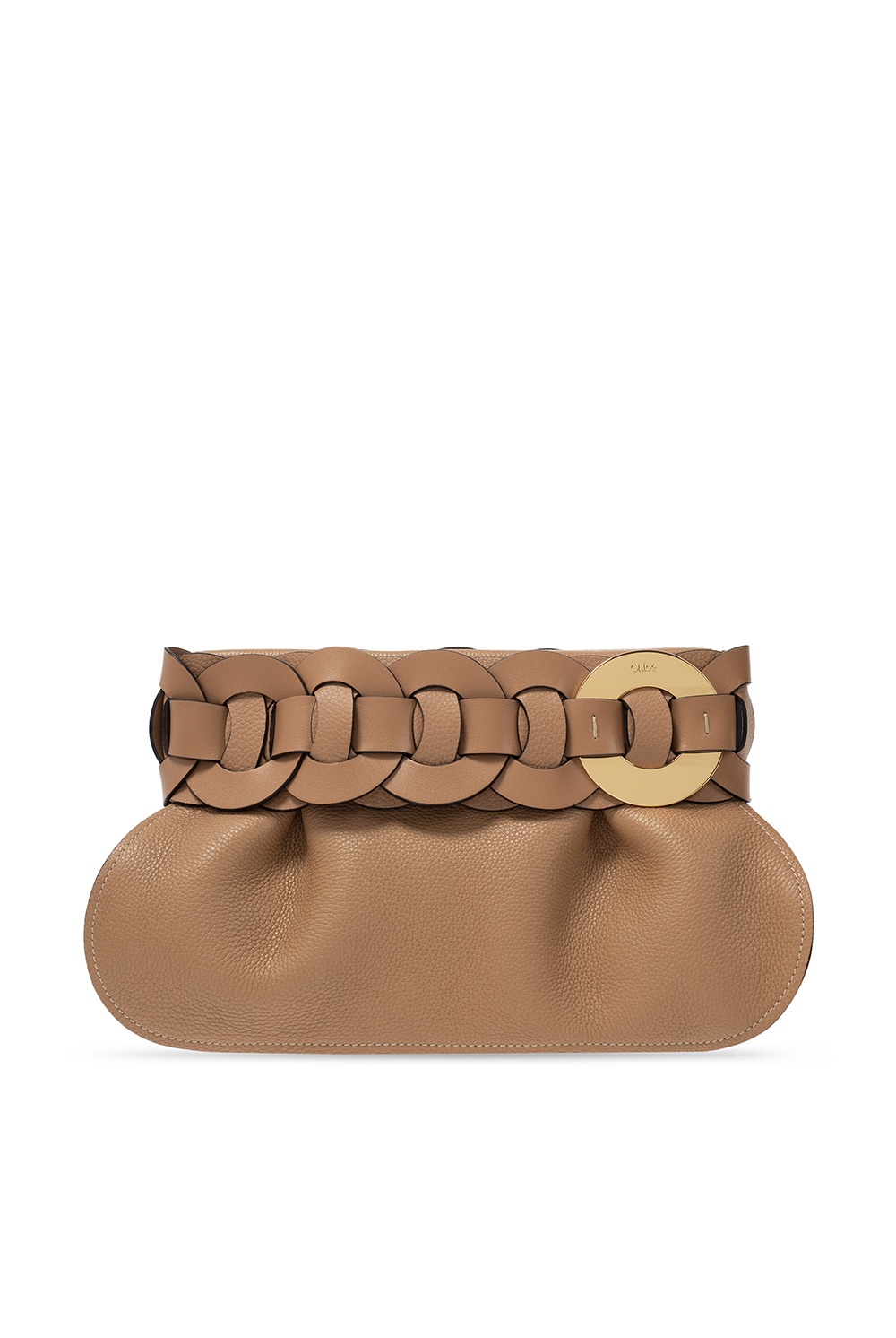 Chloé ‘Darryl’ clutch with logo